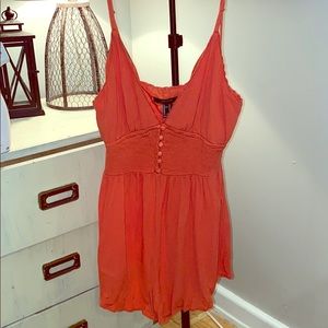 Coral romper